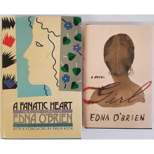 343 - Edna O’Brien; A Fanatic Heart, First edition, first US print, HB Farrar, Straus & Giroux 1... 