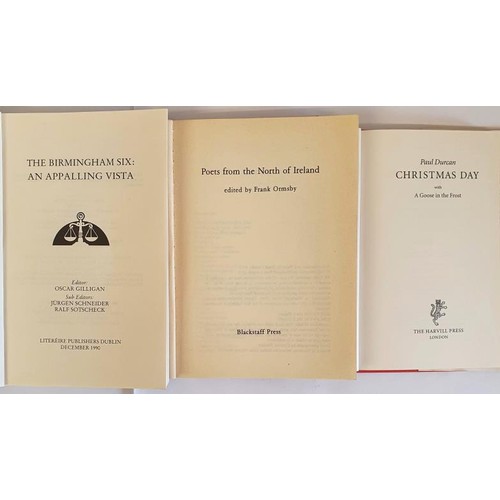 359 - Paul Durcan: The Birmingham Six-an appalling vista, an international anthology of support by 55 writ... 