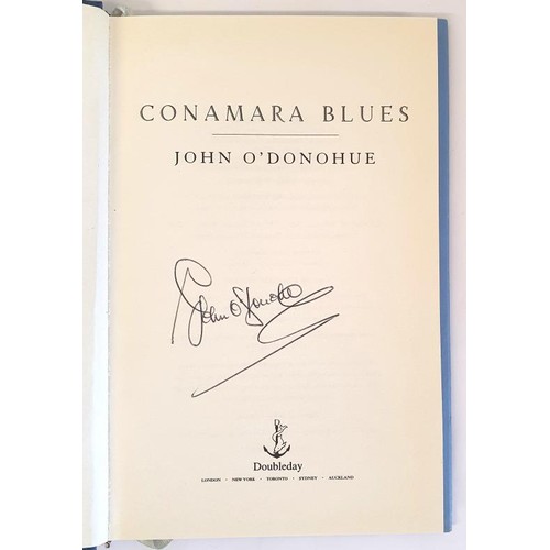 368 - John O’Donohue - Conamara Blues, published 2000. Signed by John O’Donohue to the title p... 