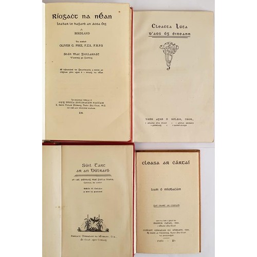 388 - Irish Language: Riogact na nean : laebar le hagaid an aosa oig - Birdland / do scriob, Oliver G. Pik... 