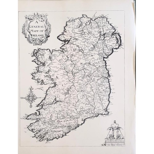 395 - Hiberniae Delineato, Sir William Petty, Irish University Press September 1970 with Atlas Minimum. 35... 