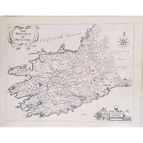 395 - Hiberniae Delineato, Sir William Petty, Irish University Press September 1970 with Atlas Minimum. 35... 