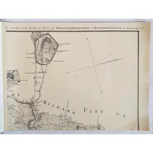 397 - Dublin: The County of Dublin, John Rocque 1760. copy of 'An Actual Survey of the County of Dublin'; ... 