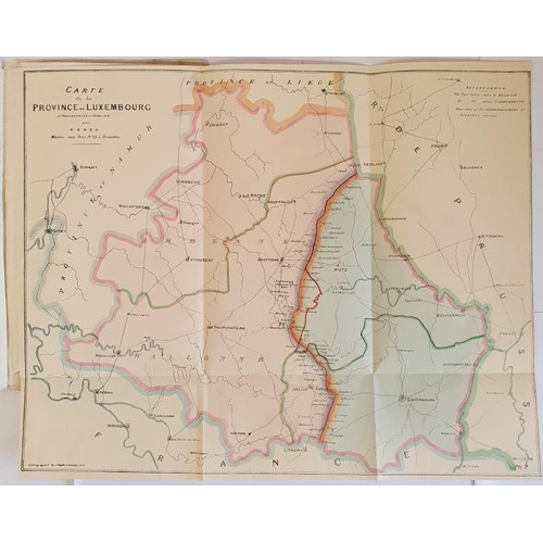 424 - Maps of Luxembourg & Limbourg, annexed to the treaty relative to the Netherlands, signed at Lond... 