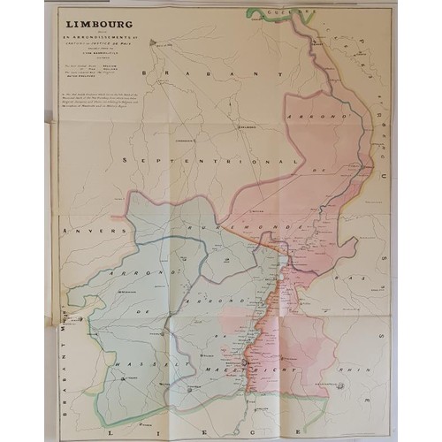 424 - Maps of Luxembourg & Limbourg, annexed to the treaty relative to the Netherlands, signed at Lond... 