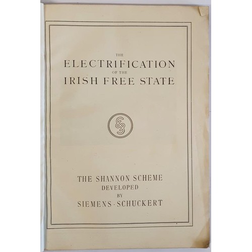 427 - The Electrification of the Irish Free State: The Shannon Scheme Developed by Siemens-Schuckert, Stat... 