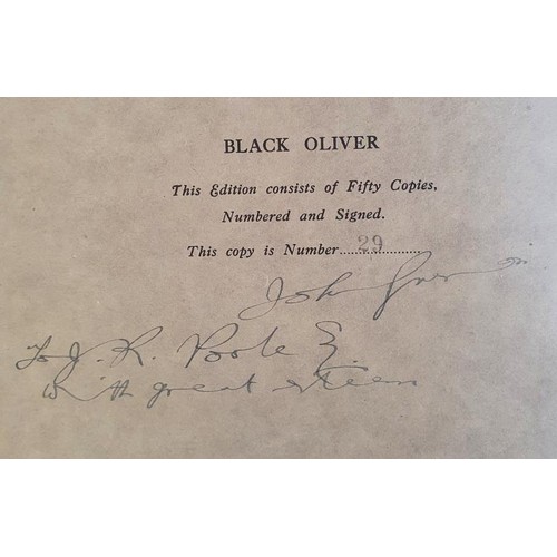 428 - John Guinan - Birr County Offaly: Black Oliver-a play in one act produced by Lennox Robinson. 29 of ... 