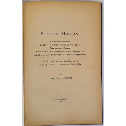 429 - Stephen Moylan. Muster-Master General, Secretary And Aide-De-Camp To Washington, Quarter-Master Gene... 