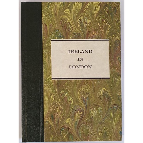 430 - Ireland In London by Messrs F A Fahy & D J O'Donoghue, 1889 - Reprinted from The 