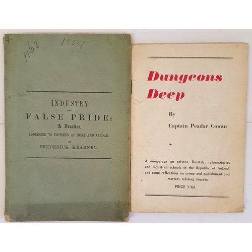 448 - Irish Related: Industry and False Pride A Treatise Addressed to Irishmen At Home and Abroad by Frede... 