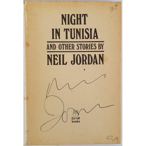 451 - Neil Jordan; Night in Tunisia, signed first edition, first print, CO-OP Books 1976 Jordan’s fi... 