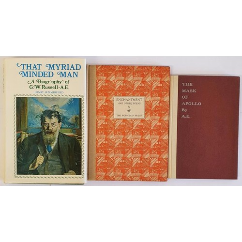 465 - A. E.- George Russell; The Mask of Apollo and other Stories, Published by Whaley & Co. c 1904, 1... 