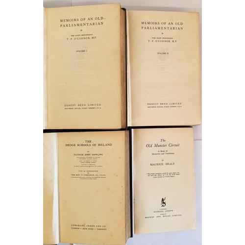 474 - The Hedge Schools of Ireland by Patrick Dowling. Longmans. 1933; The Old Munster Circuit Memories an... 