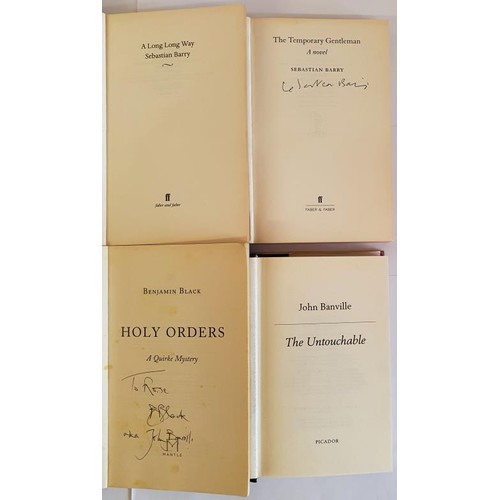 485 - Benjamin Black, Holy Orders, 2013, Mantle, signed “Benjamin Black aka John Banville”, 1s... 