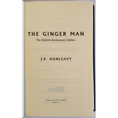 511 - J.P. Donleavy - The Ginger Man, published by The Lilliput Press, 2015. Foreword by Johnny Depp, SIGN... 