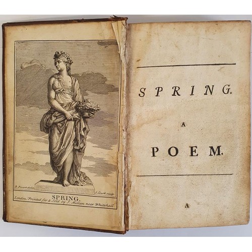 524 - THE SEASONS, A HYMN, A POEM,: To the Memory of Sir Isaac Newton, and Britannia, a Poem.(Spring, Summ... 