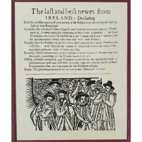 528 - Ireland And The Printed Word, a short descriptive catalogue of early, pamphlets, newsletters and bro... 