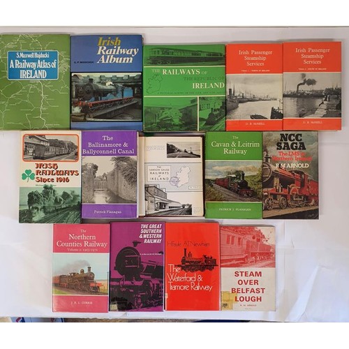 541 - Irish Railway/Steamships: A Railway Atlas of ireland by S Maxwell Hajducki, 1974; The Waterford &... 