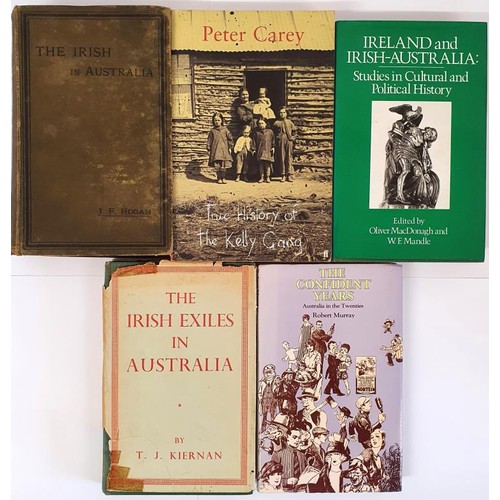 553 - Australian Studies: Hogan, The Irish in Australia, 1887, large 8vo. Kiernan, The Irish Exiles in Aus... 