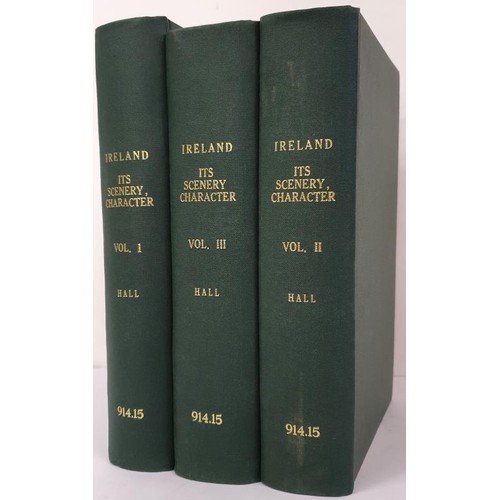 559 - Ireland: Its Scenery, Character, Etc. Three Volumes. HALL, Mr. & Mrs. S. C. Published by Virtue ... 