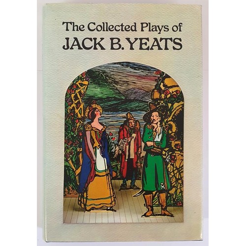 570 - R. Shelton. (Editor) The Collected Plays of Jack B. Yeats. 1971 1st. Illustrated. Pictorial D.j. Goo... 