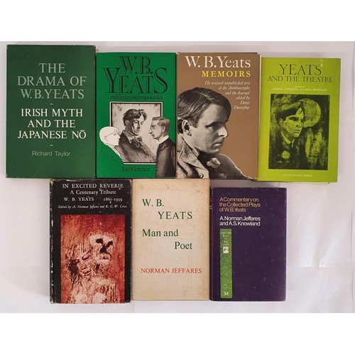 572 - William Butler Yeats collection. Commentary on Collected Plays by Jeffares and Knowland; The Drama o... 