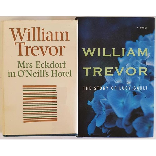 586 - William Trevor; Mrs Eckdorf in O’Neill’s Hotel, first edition, first print HB, Bodley He... 