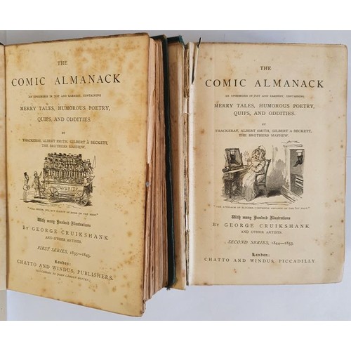 590 - The Comic Almanack; An Ephemeris in Jest and Earnest, Containing Merry Tales, Humorous Poetry, Quips... 