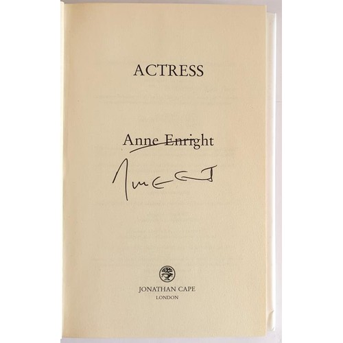 598 - Anne Enright/Fintan O'Toole Collections: 14 Anne Enright Titles 12 SIGNED such as No Authority , 201... 