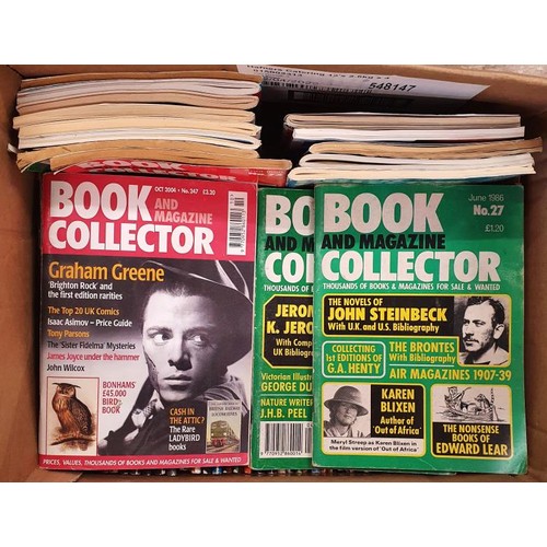 614 - Book and Magazine Collector. 66 issues. Wonderful guide to collectable writers, including Irish auth... 