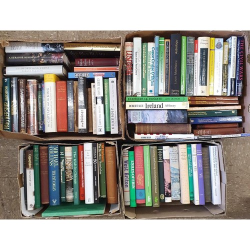 652 - 4 boxes of books. Irish Republican interest plus other titles both irish interest and general. Appro... 