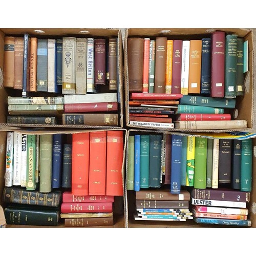 653 - 4 Boxes of Irish and General interest Books c 75, Ex libris