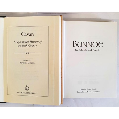 1 - Cavan. Essays on the History of an Irish County edited by Raymond Gillespie. 1995 and Bunoe [County ... 