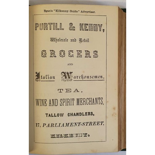 33 - P. M. Egan. The Illustrated Guide to the City of Kilkenny. 1885. Numerous illustrations and local bu... 