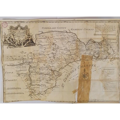 57 - The Ancient and Present State of the County and City of Waterford by Charles Smith. With folding pla... 