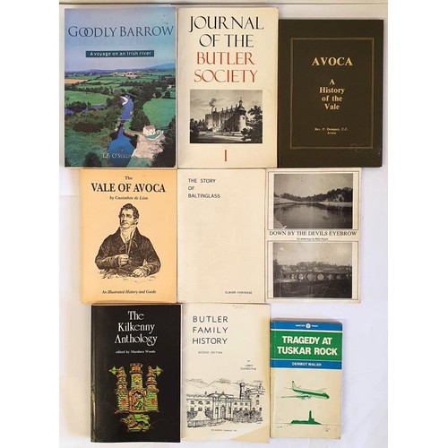 65 - Kilkenny/Carlow/Wicklow: The Kilkenny Anthology edited by Macdara Woods, 1991; Goodly Barrow-a voyag... 