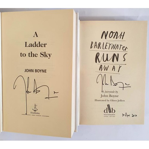 108 - John Boyne – A ladder to the Sky, published, 2018 First UK Edition, first printing, in illustr... 