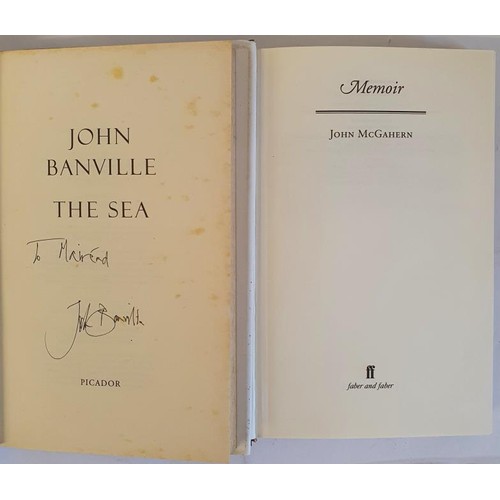 111 - John Banville. The Sea. 2005. 1st author's signed inscription on title page 