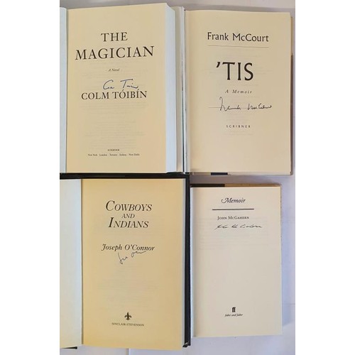 113 - John McGahern – Memoir, published 2005. Signed by the author. Colm Toibin – The Magician... 