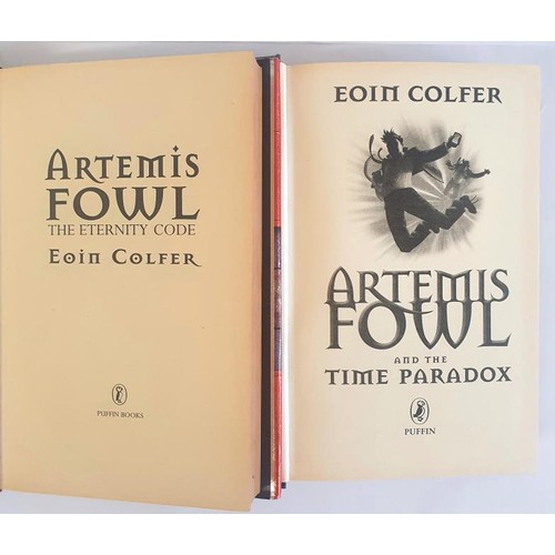 118 - Eoin Colfer, Artemis Fowl and The Eternity Code, 2003, Puffin Books, Signed 1st edition, 1st printin... 