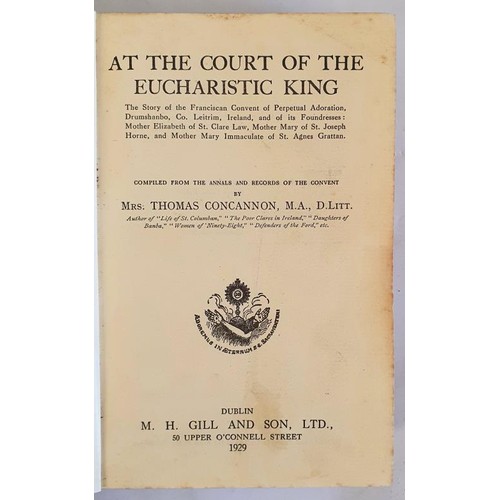 126 - At the Court of the Eucharistic King: The Story of the Franciscan Convent of Perpetual Adoration, Dr... 