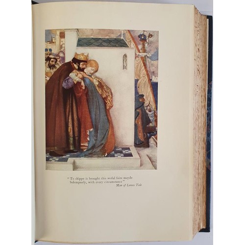 138 - Chaucer's Canterbury Tales. Illustrated by W. Russell Flint Medici Society Ltd, (London, 1929). Half... 