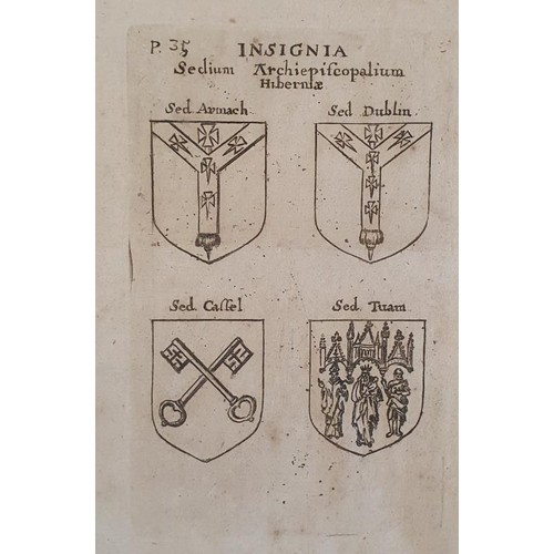 142 - Inquiries Concerning Ireland and its Antiquities - Sir James Ware (Dublin, 1705)  Re bound, ful... 