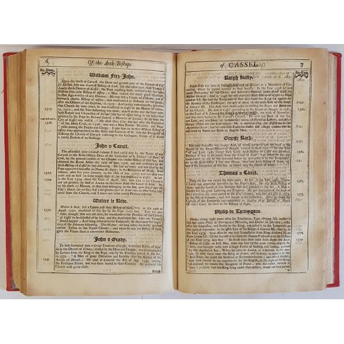 142 - Inquiries Concerning Ireland and its Antiquities - Sir James Ware (Dublin, 1705)  Re bound, ful... 