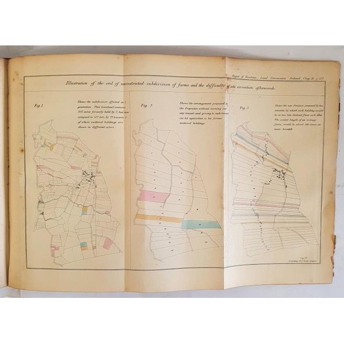 152 - Devon Commission Report - Digest of Evidence of Occupation of Land in Ireland. Dublin 1847. With 702... 