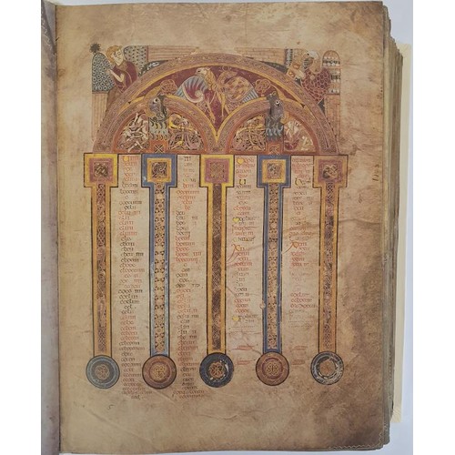 153 - The Book of Kells. The Book of Kells, the most precious illuminated manuscript of the early Middle A... 