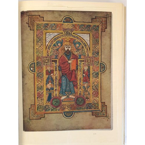 185 - BOOK Of KELLS. Evangeliorum Quatter Codex Ceannensies. 3 Volume set. Published Berne 1950. Large fol... 