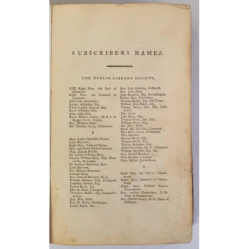 204 - BOYD (Henry): Poems chiefly Dramatic and Lyric, By the Rev. H. Boyd, A. M. Translator of Dante's Inf... 