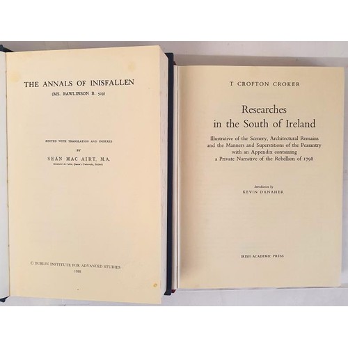 218 - Seán MacAirt (Edit.) The Annals Of Innisfallen. published by the Dublin Institute for Advance... 