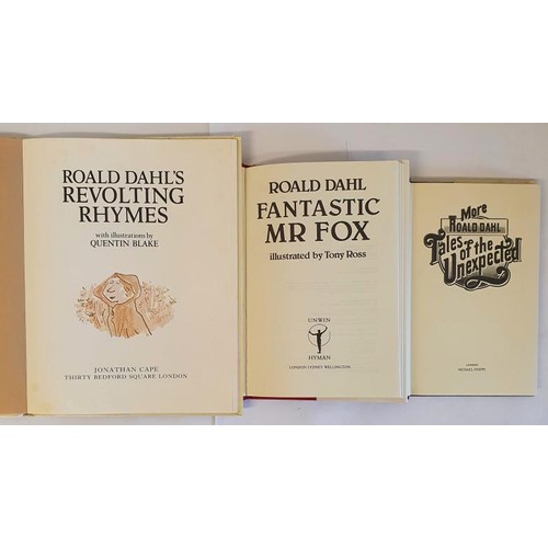 241 - Roald Dahl – REVOLTING RYHMS, First UK Edition, First Print, published 1982. More Tales of the... 